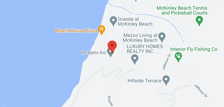map of #Lot 8S3 3593 McKinley Beach Road